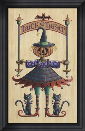 Framed Pumpkin Queen Print