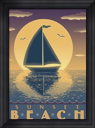 Framed Nautical IV Print