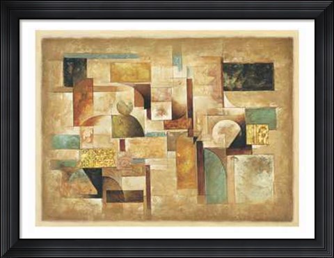 Framed Textures I Print