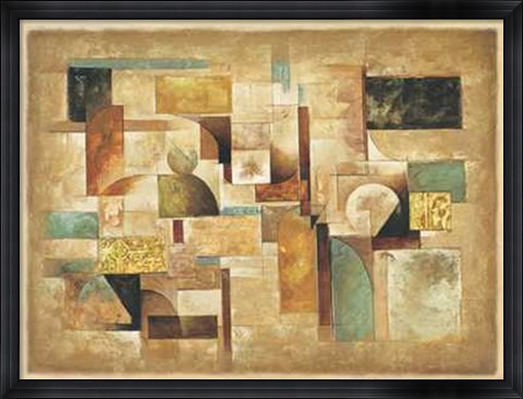 Framed Textures I Print