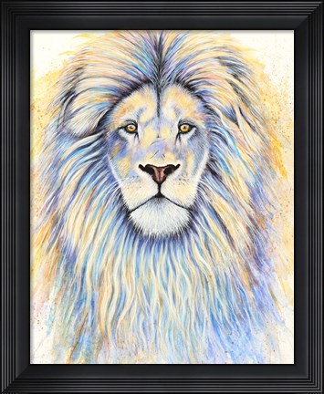 Framed Leo the Lion Print