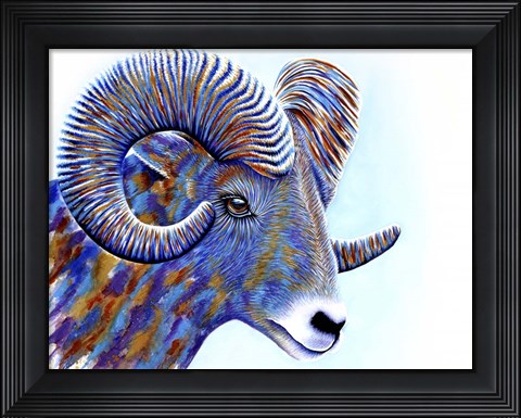 Framed Ram Print