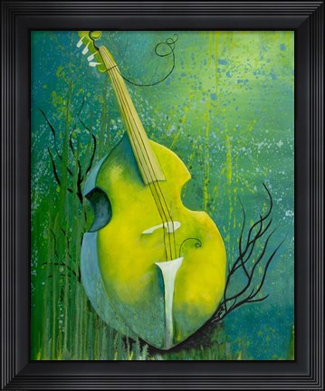 Framed Sunken Dreams Cello Print