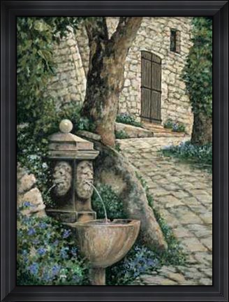 Framed Coin Pictoresque II Print