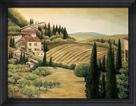 Framed Vintage Sunrise II Print
