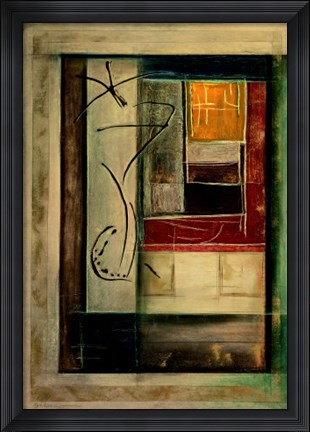 Framed Morgan I Print