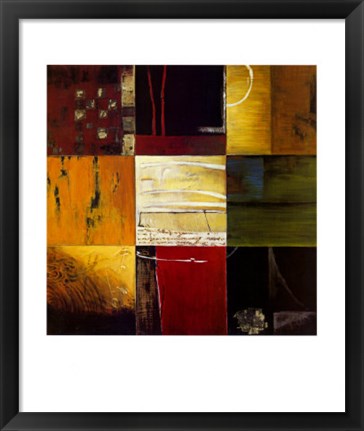 Framed Compartments I Print