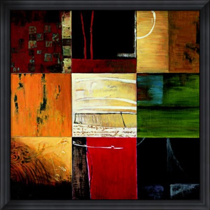 Framed Compartments I Print