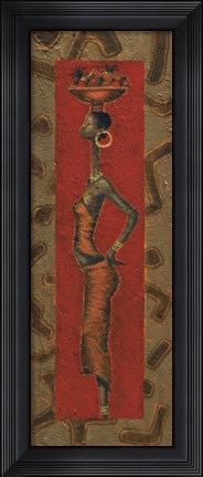 Framed African Lady II Print