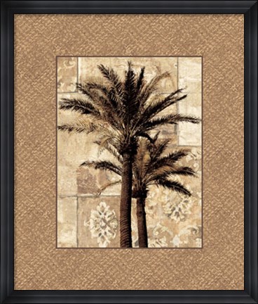 Framed Palm Paradise II Print