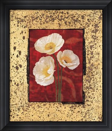 Framed Poppies Print