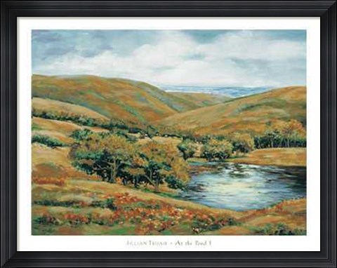 Framed At the Pond I Print