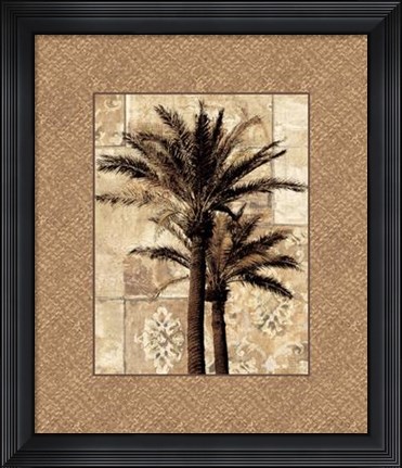Framed Palm Paradise II Print