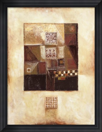 Framed Structure II Print