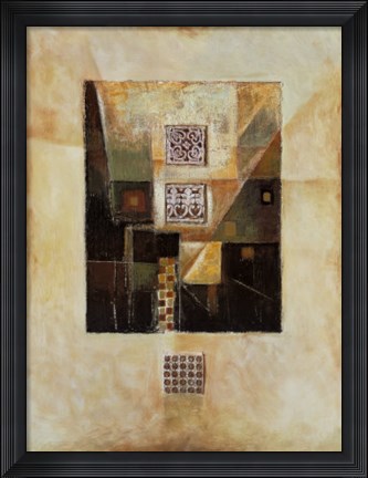Framed Structure I Print
