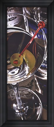 Framed Martini Lounge Print