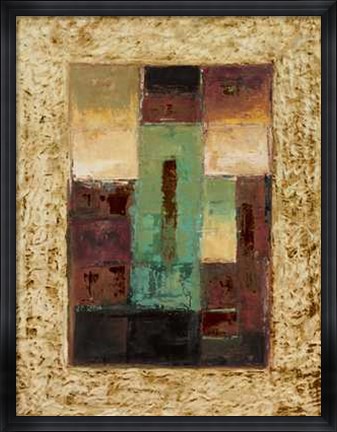 Framed Sirous Malek - Ventana I Size 38.25x50.75 Print