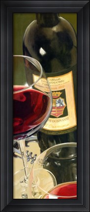 Framed Brunello di Montalcino Print