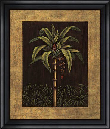 Framed Tropical Paradise II Print