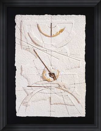 Framed Carta del Cielo III Print