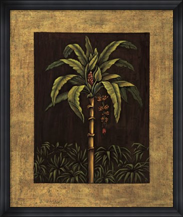Framed Tropical Paradise II Print