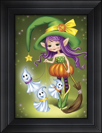 Framed On Walk Print