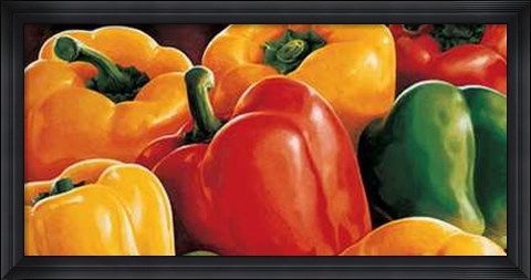 Framed Peperoni Print