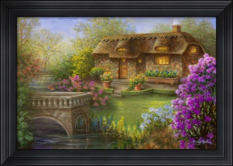 Framed My Summer Hideaway Print