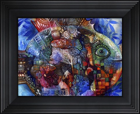 Framed Fish Print