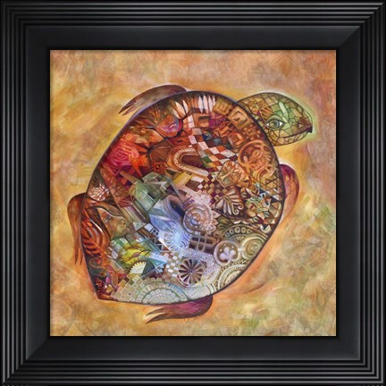 Framed Turtle Print