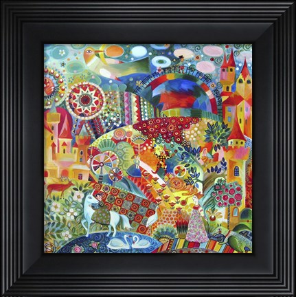 Framed Unicorn Print