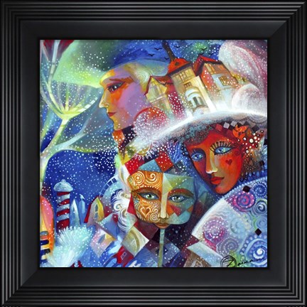 Framed Venice 2 Print