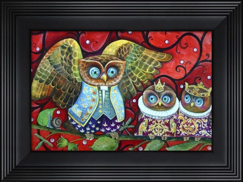 Framed Baby King Print