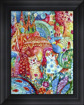 Framed Happy Summer Print