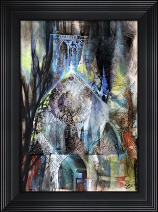 Framed Church Print