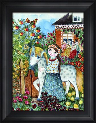 Framed Russian Summer Print