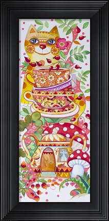 Framed Beads from Rose Hips-2 Print