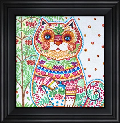 Framed Rowan Tea Print