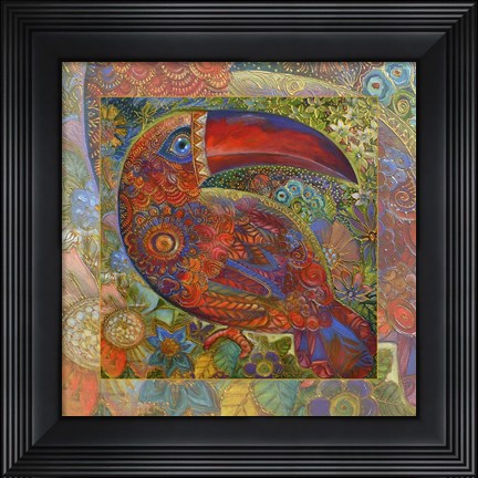 Framed Tukan 1 Print