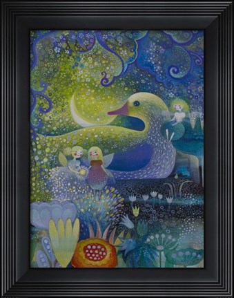 Framed Magic Garden Print