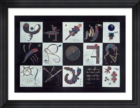 Framed Quinze Print
