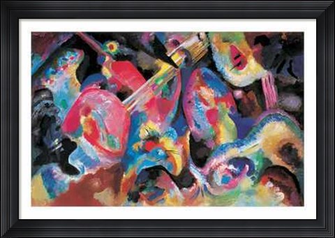 Framed Improvisation Sintflut Print