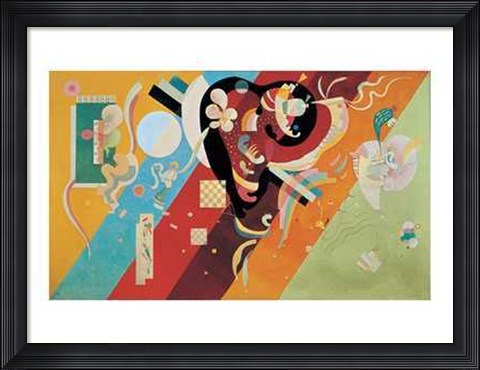 Framed Composition 9 Print