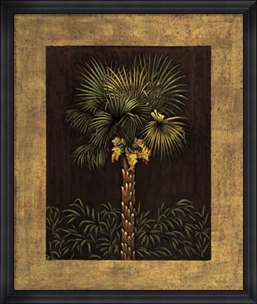 Framed Tropical Paradise I Print