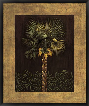 Framed Tropical Paradise I Print