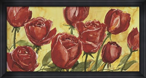 Framed Rose Print