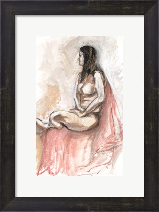 Framed Nude III Print