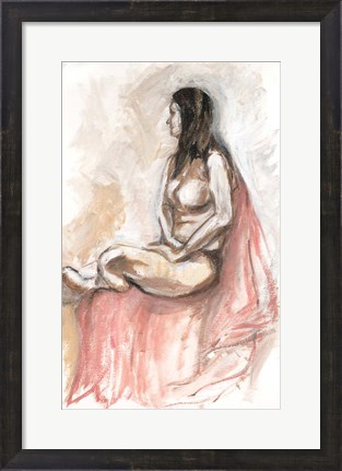 Framed Nude III Print