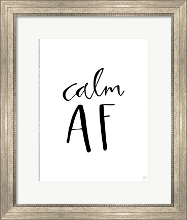 Framed Calm AF Print