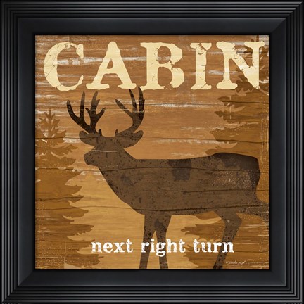 Framed Cabin Print
